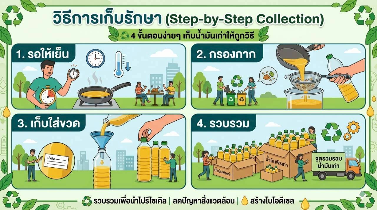 Used cooking oil
