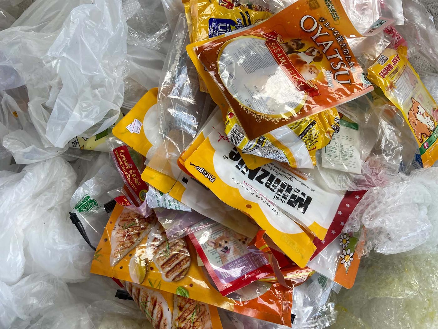 Plastic bags (clean)